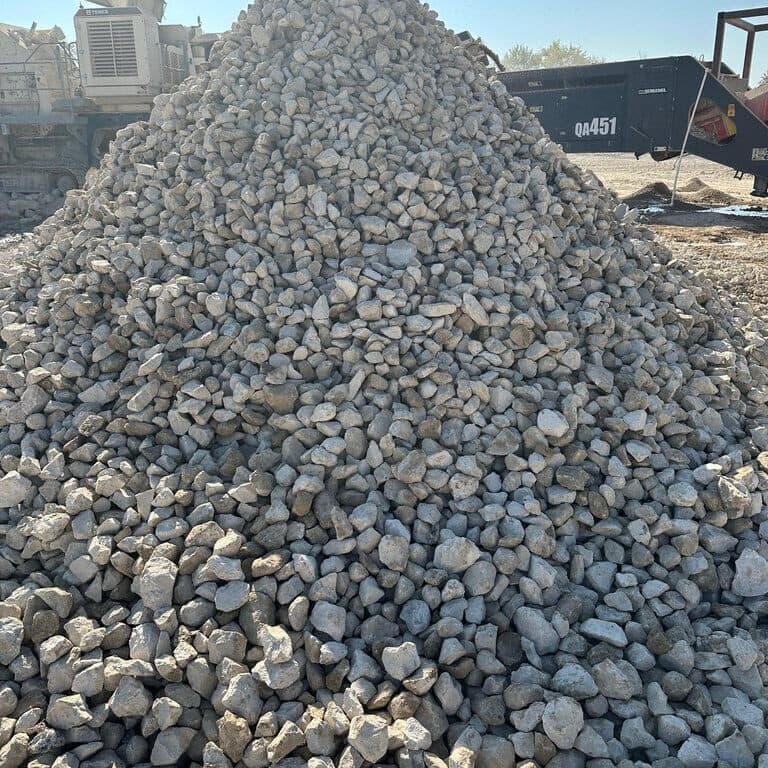 Rip Rap — bulk aggregate material available for delivery
