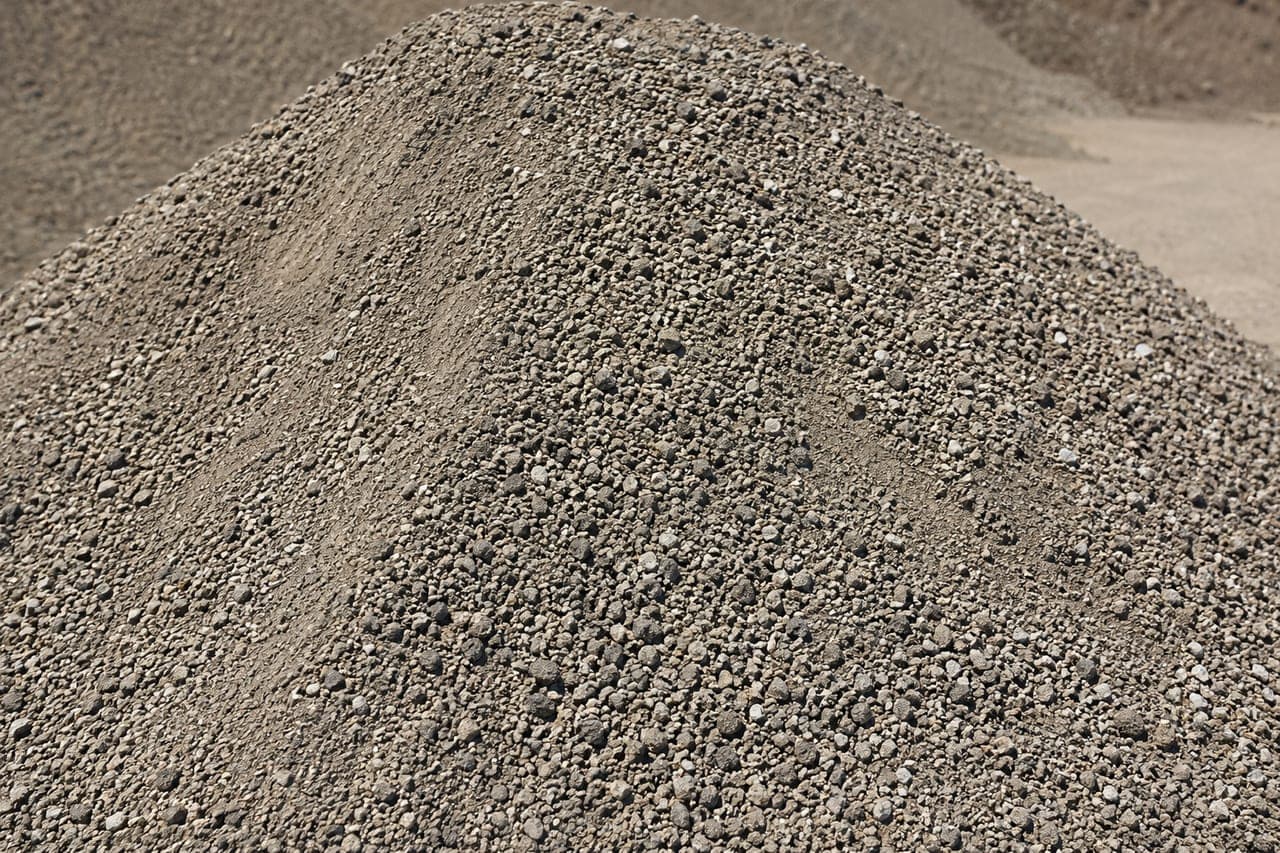 Base Course — bulk aggregate material available for delivery